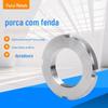 Fabricante de Porcas Redondas de Aço Inoxidável, Porcas Fendadas, Rosca Não Padrão, Aperto Manual, À Prova d'Água, À Prova de Ferrugem