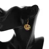 Pendientes de Acero Inoxidable Hip-Hop Transfronterizos Europeos y Americanos, Personalizados, Exagerados, Simples, Pendientes de Nicho, Pendientes, Regalos para Chicas al por Mayor
