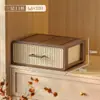 Caixa de Armazenamento de Roupa Íntima Tipo Gaveta Armazenamento Dividido Multicamadas e Organização Armário de Armazenamento Estilo Antigo Quarto Caixa de Armazenamento À Prova de Poeira