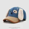 Gorro de Dibujos Animados Estilo Coreano para Bebé Otoño e Invierno Pana Cálida Gorra de Béisbol con Orejitas Lindas Gorra de Pico de Pato para Niños Venta al por Mayor