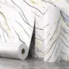 Panel de Panel de Azulejo de Espuma Gruesa Mármol Artificial CTZS Piedra de Mármol con Veta Dorada Brillante Rollo de Pared Autoadhesivo Estilo Continental Moderno Impermeable Anti-Rayaduras Anti-Moho Para Baño Área de Ducha Sala de Estar Pared de Acento Hogar DIY Remodelación 60cmx3m