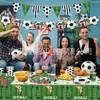 Decoración para Fiesta de la Copa Mundial de Fútbol Popular Transfronteriza Set de Suministros Servilleta Mantel Pancarta Diseño de Escena de Fiesta