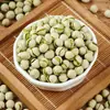 Guisantes verdes tostados, guisantes frescos listos para comer, guisantes tostados, producto nuevo, snack crujiente, acompañamiento para bebidas, alimento seco