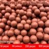 8mm9mm fábrica direta estilingue ponderado pílula de lama dura superfície brilhante pílula de lama de dureza à prova de umidade não suja mãos pílula de lama