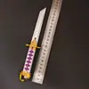 Mercancía del juego Delta Force: Cuchillo Mu'en, hecho de aleación de zinc, utilería de modelo, juguete, artículo decorativo