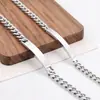 Nuevos Accesorios Curvos Pulidos a Espejo Conector de Pulsera de Acero Inoxidable Colgante Largo Curvo para Manualidades Accesorios de Joyería