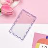 Cubierta rígida transparente creativa para tarjeta, cubierta protectora para tarjeta de comida de campus estudiantil, fabricantes mayoristas de comercio exterior, llaveros