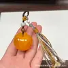 Cera de Abeja de Segunda Generación Varios Estilos Oso Bolsa de Queso Colgante Llavero DIY Exquisito Adorno de Joyería