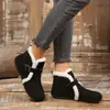 Outono 2026 Nova Chegada Comércio Exterior Plus Size Feminino Casual Confortável Estilo Europeu Moderno Casaco Botas Modernas Peludas