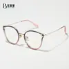 Gafas Cat-Eye Retro de Moda para Mujer, Adecuadas para un Look Natural, Reductoras de Edad, Anti-Luz Azul, Se Pueden Personalizar con Lentes Graduados, Montura TR para Hombre, Gafas Sin Graduación