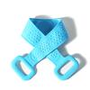 Artefato de banho toalha de banho de silicone para homens e mulheres forte esfregar costas lama cinza tira de limpeza de costas banho banho banho escova