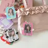 Pingente de Celular com Asas de Desenho Estilo Ins para Meninas 3 polegadas Caça às Estrelas Vazado Cartão Pequeno Porta-Cartão de Exibição Guka Porta-Cartão Rígido