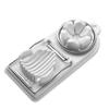 Gadget de cozinha cortador de ovos plástico estilo japonês cortador de ovos de pinho pétala cortador de ovos cortador de ovos