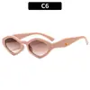 2026 Nuevas Gafas de Sol Poligonales Elegantes de Moda Europea y Americana Montura Pequeña Protección UV Estilo Callejero Gafas de Sol de Alta Gama Selección de Influencers