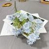 Simulación de pequeña margarita silvestre pequeña margarita lila silvestre lovy boda auditorio de bodas arreglo floral flor de seda decoraciones para el hogar flor artificial en stock