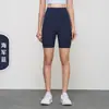 Sin Líneas Incómodas, Shorts de Yoga de Cintura Alta Ensanchados con Control de Abdomen para Glúteos de Durazno para Mujer, Amigables con la Piel, Adelgazantes, Versátiles, Adecuados para Usar Afuera, Pantalones de Pilates