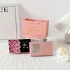 Caja de Regalo de 6 Rosas Artificiales Estilo Nuevo, Regalo de Flores, Collar de Joyería para Pareja, Empaque de Flores Artificiales, Caja de Almacenamiento Decorativa