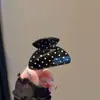 Pinza para el Cabello Floral Dulce y Fresca con un Toque de Lujo, Horquilla Exquisita para Mujer, Pinza de Tiburón Moderna y Versátil, Horquilla para Peinados Recogidos