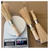 Artefacto de Cepillo para Lavar Ollas de Bambú para el Hogar Cepillo para Ollas Cepillo para Ollas de Hierro Cepillo Cocina Natural Estufa Antiguo