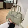 Bolsas de Nicho para Mulheres do Comércio Exterior Nova Tendência Moda de Luxo Bolsa de Ombro Único Transversal Manual Bolsa Platinum Kelly
