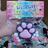 Pata de Gato de Peluche Transfronterizo Squishy Creativo Xiaohongshu Juguete para Aliviar el Estrés Popular Tiktok Descompresión Tpr Squishy