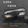 Luz trasera de bicicleta con control remoto inteligente, luz trasera LED, recargable por USB, luz de advertencia para bicicleta de montaña para ciclismo nocturno