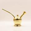 Jintai Nueva Cachimba de Manzana Gancho Latón Expulsor Automático de Cigarrillos Mano de Obra Exquisita Filtro de Cachimba Soporte para Cigarrillos Filtro Saludable