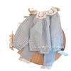 Camisa de Cuadros Estilo Fresco para Niñas Tongxingyuan 2026 Nuevo Moda de Principios de Otoño Elegante Camiseta Top Atuendo de Primavera y Otoño