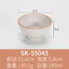 Bol pequeño de melamina imitación porcelana vajilla Famoso en Internet japonés creativo restaurante de hot pot vajilla de plástico bol de arroz bol de sopa restaurante comercial
