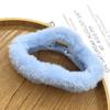 Pin de nube de peluche japonés y coreano clip de tiburón para la parte trasera de la cabeza todo partido otoño e invierno pasador de pelo grande de piel accesorios para el cabello de alta calidad