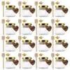 Amazon Juego de Frascos Sellados de Vidrio Botella Pequeña para Miel Nido de Pájaro Mermelada Embotellada 45 Hexagonal 25 Botella de Miel