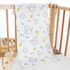 Gaomi 6 toallas para adultos de gasa de 6 capas lavada con burbujas, toalla facial 33*74cm, toalla facial para pareja, toalla