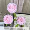 Arreglo de Flores de Rosa Artificial para Decoración de Salón de Bodas con un Toque de Alta Gama, Hecho de Flores de Plástico