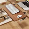 Herramienta de Expansión para Escritorio, Tablero de Extensión Ensanchado, Escritorio Engrosado, Tablero Plegable sin Perforación, Soporte de Montaje Lateral