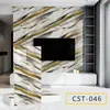 Tablero de aluminio-plástico autoadhesivo pegatinas de pared habitación en blanco pared de cemento papel tapiz especial sin formaldehído adhesivo fuerte pegatinas de pared imitación mármol