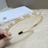 Coreia do Sul Diamante de Cristal Nova Celebridade da Internet Aro de Cabelo Feminino Super Fada Elegante Simples Versátil Prendedor de Cabelo Pressionado Acessórios de Cabelo Adorno de Cabeça