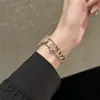 Pulseira de Metal para Relógio Aço Inoxidável Trevo de Quatro Folhas Adequada para Apple Watch Iwatch Geração 12 11/10 Ultrase