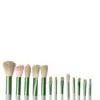 Kit de Pincéis de Maquiagem, Pincel para Pó Solto, Pincel para Corretivo, Pincel para Base, Bolsa de Armazenamento Portátil para Estudantes, Conjunto Completo de Pincéis, Beleza e Fixação de Maquiagem
