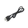 Cable de extensión micro USB, cable de datos USB a micro USB, cable de datos de computadora negro
