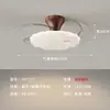 Lámpara de Techo con Ventilador para Sala de Estar Estilo Crema de Segunda Mano, Lámpara de Techo para Dormitorio Forma de Nube Espectro Completo, Lámpara de Techo con Ventilador Estilo Crema para Sala de Estar Estilo Francés