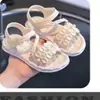 Sandalias de Verano para Niños y Niñas Bebé Pequeño Zapatos para Niños Pequeños Sandalias de Plástico con Puntera de Princesa Venta al Por Mayor
