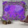 Tapiz de Amazon Transfronterizo ins Colgante Tela de Fondo Bohemio Mandala Elefante Tela de Pared Manta Decorativa Europea y Americana