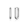 Pendientes elegantes en forma de U de plata de ley s925 2020.