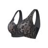 Sujetador de talla grande con hebilla frontal para madres de mediana edad y mayores, ropa interior push up y para recoger el busto, sujetador de lactancia estilo chaleco para mujer