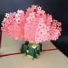 Suministro directo de fábrica nuevo y creativo amor boda 3d tridimensional tallado en papel Tarjeta de felicitación hueca personalizable en múltiples estilos