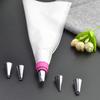 Suministro de fábrica set de boquillas para crema para decorar set convertidor de bolsa lechera para decorar utensilios para hornear para decoración de pasteles