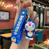 Chaveiro formato Doraemon, Doraemon de desenho animado, chaveiro de carro, pingente de bolsa, acessório de casal, presente, atacado