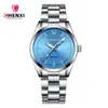 Reloj de pareja marca Chenxi, reloj de cuarzo para mujer de negocios, al por mayor en stock, reloj para hombre con correa de acero inoxidable