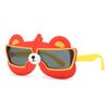 Gafas de sol polarizadas de dibujos animados para niños, nuevas y lindas gafas de sol para bebé, protección ocular personalizada, gafas de sol de silicona