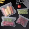 Bolsas de Conservación de Alimentos Eva, Bolsas para Almacenamiento de Alimentos en Refrigerador, Bolsas Selladoras de Alimentos para Frutas y Verduras, Reutilizables